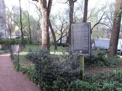 Samuel Tilden Statue Marker. Click for full size. Samuel Tilden Statue Marker image. Click for full size.