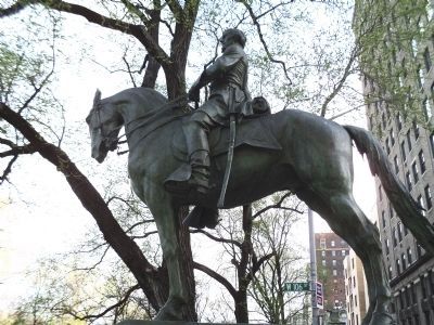 Maj. Gen. Franz Sigel Equestrian Statue image. Click for full size.