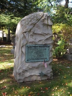 Franz Sigel's Grave in<br>Woodlawn Cemetery in the Bronx image. Click for full size.