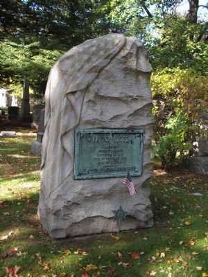 Franz Sigel's Grave in<br>Woodlawn Cemetery in the Bronx. Click for full size. Franz Sigel's Grave in<br>Woodlawn Cemetery in the Bronx image. Click for full size.