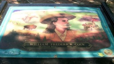 William Frederick "Buffalo Bill" Cody Marker image. Click for full size.