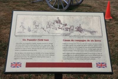 Six Pounder Field Gun Marker image. Click for full size.
