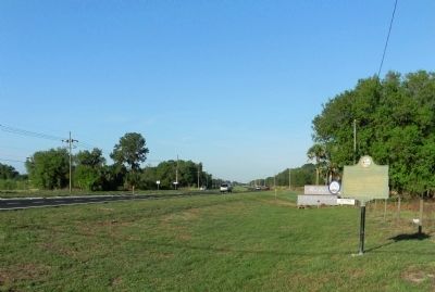Wide view of the Fort Carroll Marker image. Click for full size.