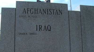 Afghanistan -and- Iraq - - Names Listed image. Click for full size.