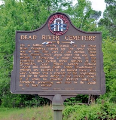 Dead River Cemetery Marker image. Click for full size.