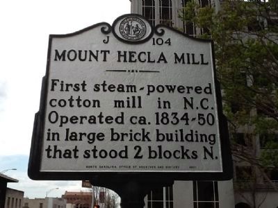 Mount Hecla Mill Marker image. Click for full size.