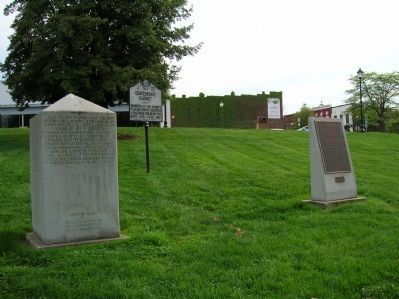 The Army of Tennessee Marker and surrounding markers image. Click for full size.