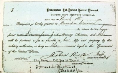 Loyalty Certificate Photo on Marker image. Click for full size.