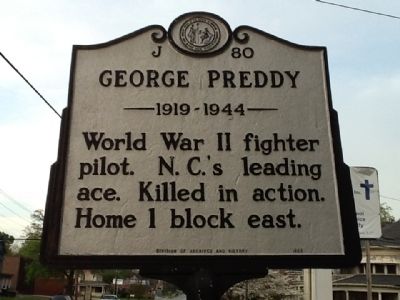 George Preddy Marker image. Click for full size.
