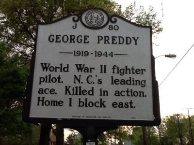 George Preddy Marker image. Click for full size.