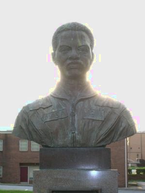 Dr. Ronald E. McNair Sculpture image. Click for full size.