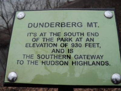 Dunderberg Mt. Marker image. Click for full size.