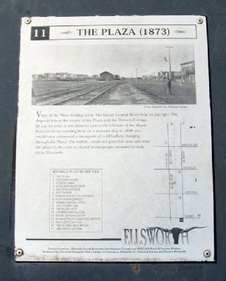 The Plaza (1873) Marker image. Click for full size.