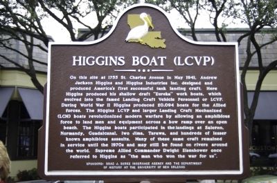 Higgins Boat (LCVP) Marker image. Click for full size.