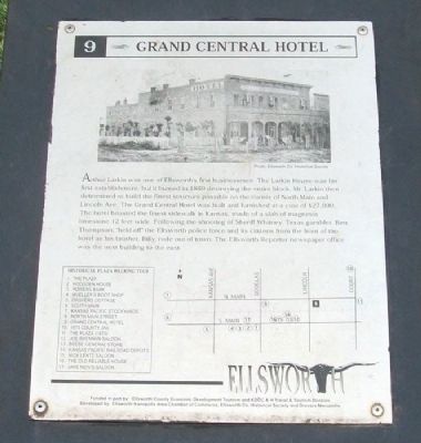 Grand Central Hotel Marker image. Click for full size.