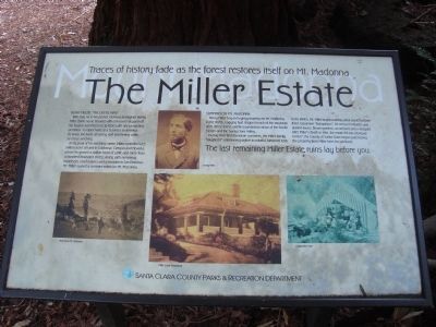 The Miller Estate Marker image. Click for full size.