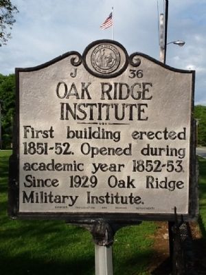 Oak Ridge Institute Marker image. Click for full size.