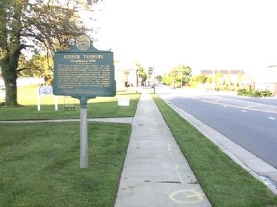 Kerner Tannery Marker image. Click for full size.