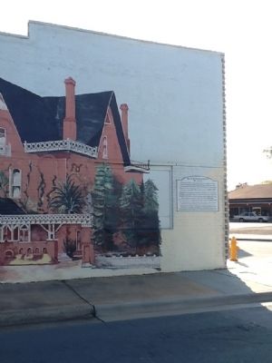 Railroad Street Mural Marker image. Click for full size.