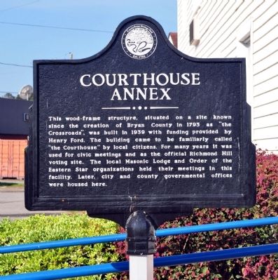 Courthouse Annex Marker image. Click for full size.