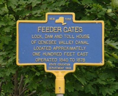 Feeder Gates Marker. Click for full size. Feeder Gates Marker image. Click for full size.