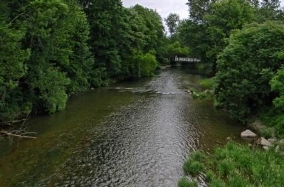Modern Day view of Genesee River Canal. Click for full size. Modern Day view of Genesee River Canal image. Click for full size.