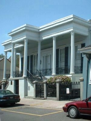 The Xiques House along Dauphine Street. Click for full size. The Xiques House along Dauphine Street image. Click for full size.