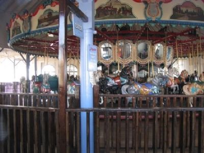 The Santa Monica Pier Carousel image. Click for full size.