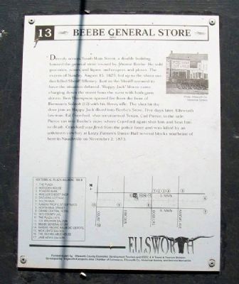 Beebe General Store Marker image. Click for full size.