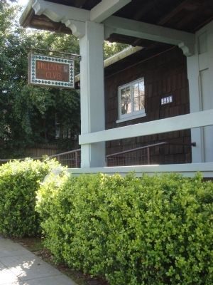 Hillside Club Marker. Click for full size. Hillside Club Marker image. Click for full size.