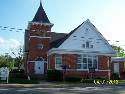 First United Methodist Church Marker. Click for full size. First United Methodist Church Marker image. Click for full size.