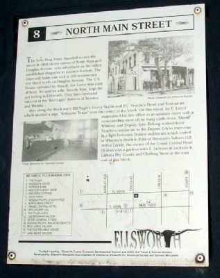 North Main Street Marker image. Click for full size.