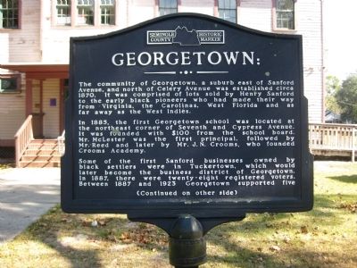 Georgetown Marker image. Click for full size.
