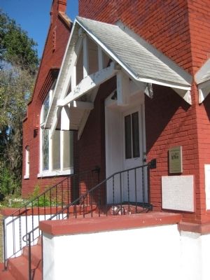St. James African Methodist Episcopal Church Marker. Click for full size. St. James African Methodist Episcopal Church Marker image. Click for full size.