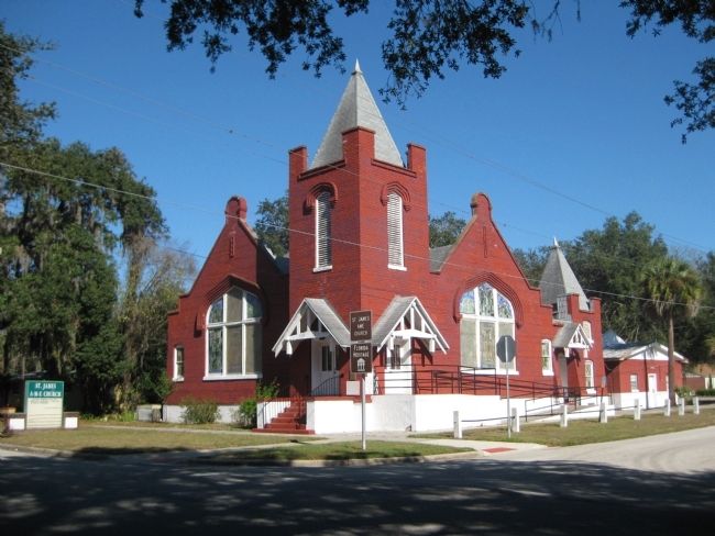 St. James African Methodist Episcopal Church. Click for full size. St. James African Methodist Episcopal Church image. Click for full size.
