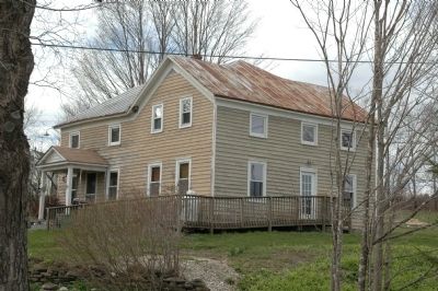 Knieskem Farmhouse Across the Road from Marker image. Click for full size.