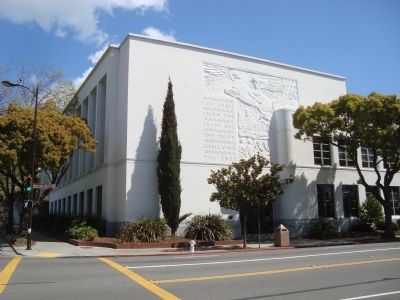 Berkeley High School Industrial Arts and Science (G and H Buildings) Marker. Click for full size. Berkeley High School Industrial Arts and Science (G and H Buildings) Marker image. Click for full size.