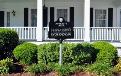 Community House Marker image. Click for full size.