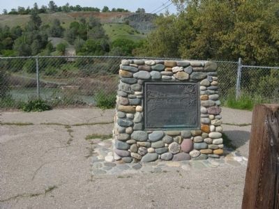 The Yuba River Bridge at Parks Bar Marker image. Click for full size.