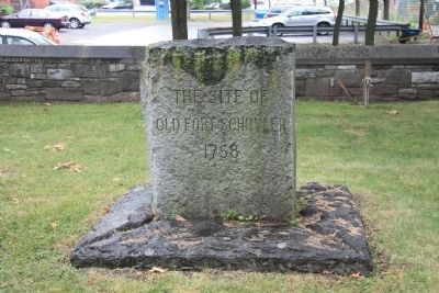 The Site of Old Fort Schuyler Marker image. Click for full size.