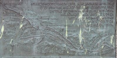 The Site of Old Fort Schuyler Marker image. Click for full size.