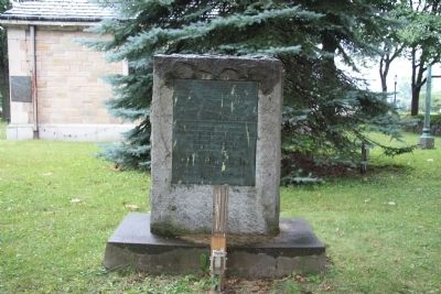 The Site of Old Fort Schuyler Marker. Click for full size. The Site of Old Fort Schuyler Marker image. Click for full size.