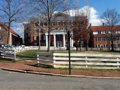 Entrance to Salem College image. Click for full size.