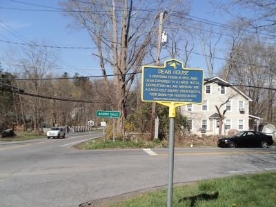 Dean House Marker. Click for full size. Dean House Marker image. Click for full size.