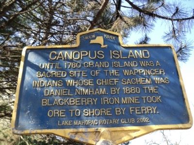 Canopus Island Marker image. Click for full size.