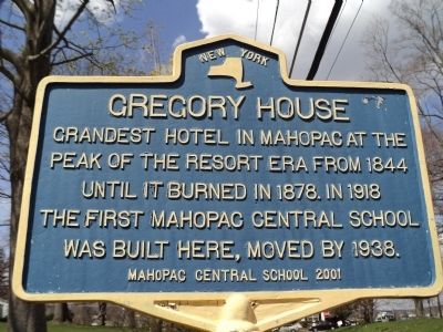 Gregory House Marker image. Click for full size.