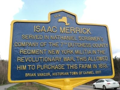 Isaac Merrick Marker image. Click for full size.
