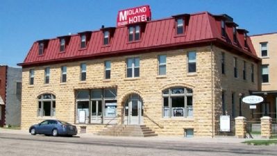 Midland Hotel in Wilson, Kansas image. Click for full size.