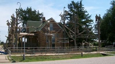 Garden of Eden in Lucas, Kansas. Click for full size. Garden of Eden in Lucas, Kansas image. Click for full size.