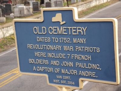 Old Cemetery Marker. Click for full size. Old Cemetery Marker image. Click for full size.